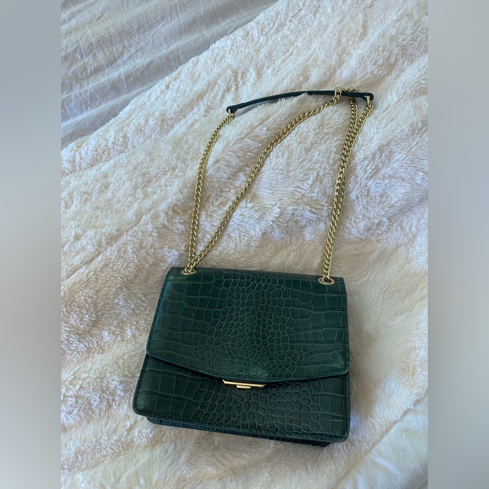 Green and Gold Luxury bag